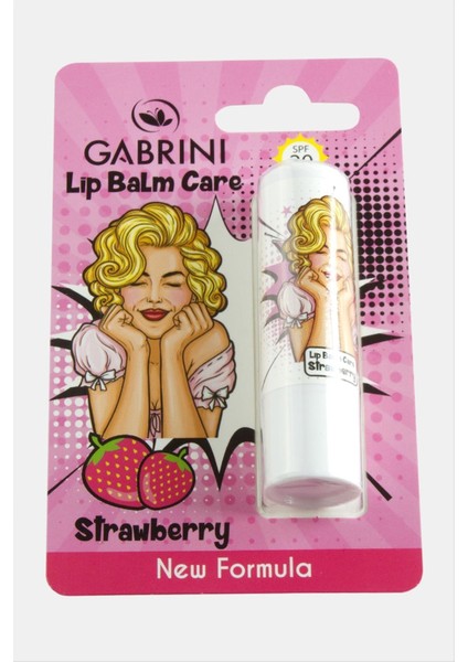Gabrini Çilek Dudak Nemlendirici