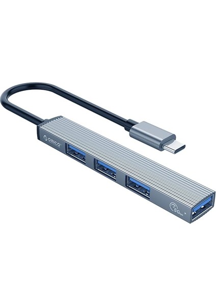 Hub Usb-C 1 x Port Usb-A 3.1, 3 x Port Usb-A 2.0, Alüminyum