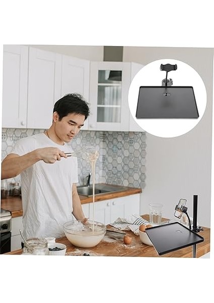 Cep Telefonu Tutucu Kıskaçlı Mikrofon Tepsisi Mikrofon Standı Raf Tepsisi Mikrofon Standı Aksesuarları Ses Kartı Tepsisi Mikrofon Standı Rafı Duruyor Kelepçe Tepsisi Black Metal fiyatları