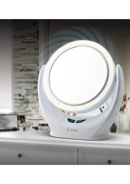 KLM-9870 Fanlı, Ayarlanabilir LED Işıklı Makyaj Aynası fiyatları