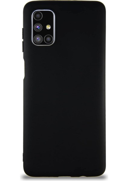 Iletişim M51 ile Uyumlu Kılıf Soft Premier Renkli Silikon Kapak - Siyah