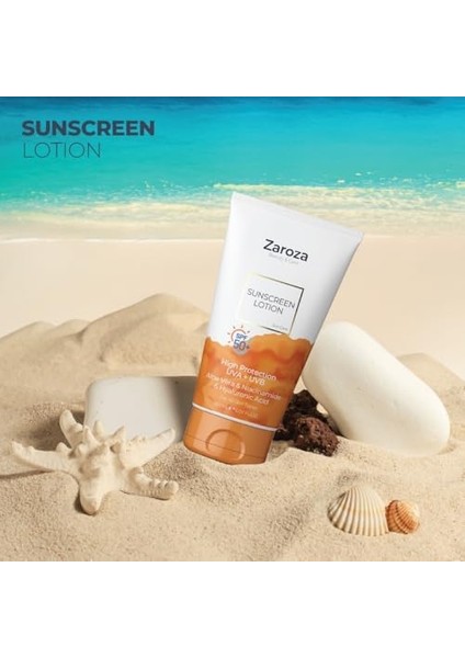 Zaroza Güneş Koruyucu 50+ Spf Her Cilt Tipi Için