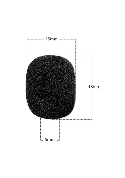 Yaka Mikrofonu Universal Mikrofon Süngeri, Standart fiyatları