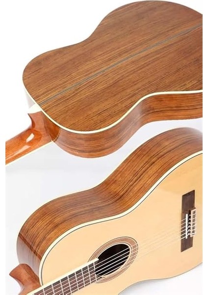 X45 Profesyonel Masif Ağaç Klasik Gitar Seti 4/4 Yetişkin Seri Üst Segment fiyatları