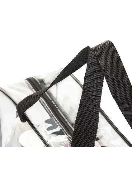 Şeffaf Su Geçirmez Büyük Boy Makyaj Çantası, 1 Adet fırsatları