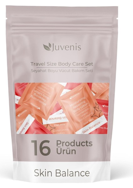Juvenis Skin Balance Vücut Bakım Seyahat Seti