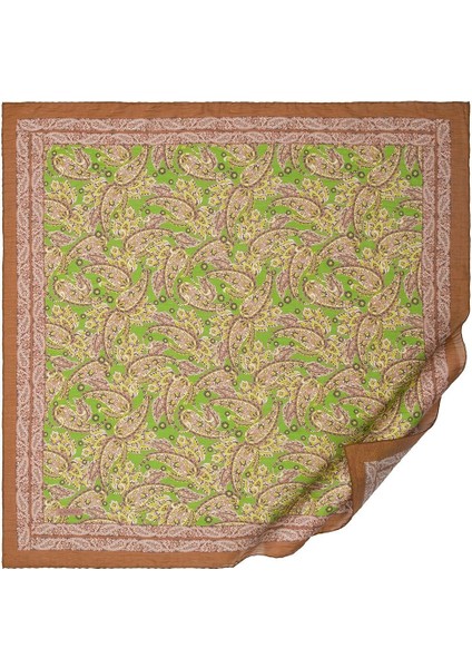 Ipekevi Mezopotamya Model 03 Desenli Tensel Eşarp Çam Kokusu fiyatları