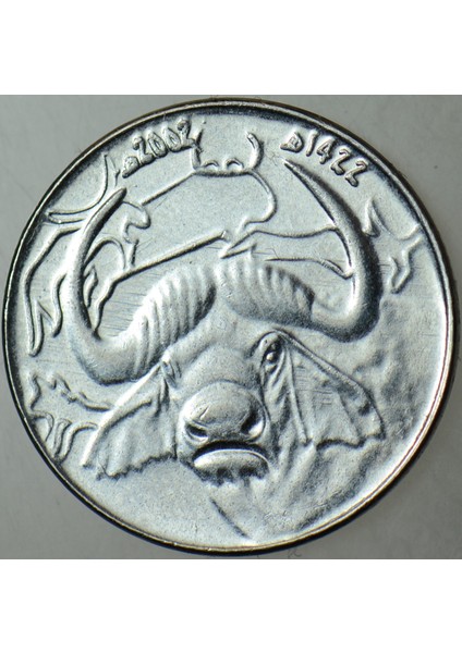 Cezayir 1 Dinar 2002. modelleri