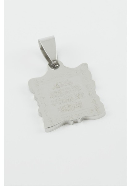 Dua Yazılı Çelik Kolye Ucu 2 cm