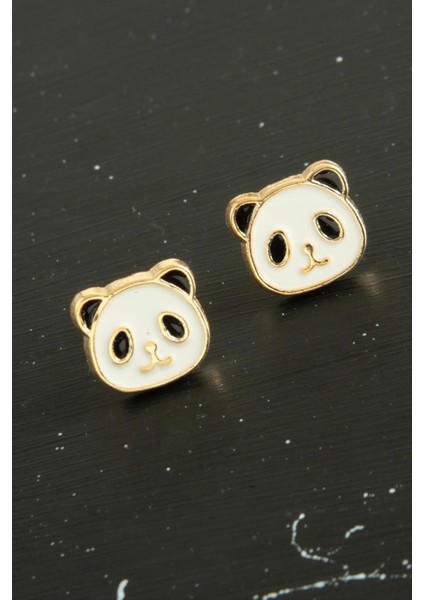 Panda Mineli Minik Küpe