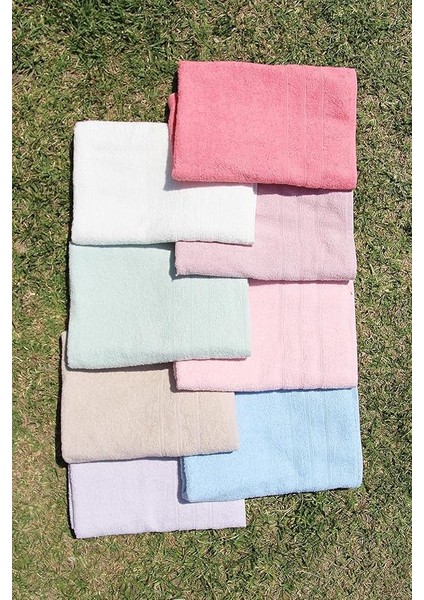 %100 Pamuk Renkli 70X140 Banyo Havlusu Bej modelleri