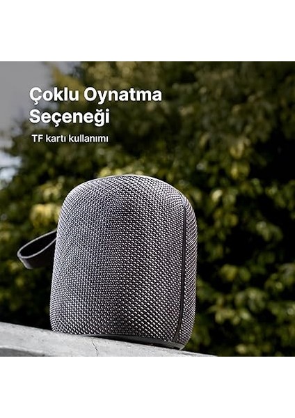 Smart Bluetooth Hoparlör Rgb Taşınabilir Kablosuz Tws Streo Wonderboom (Siyah) X6702 indirimleri