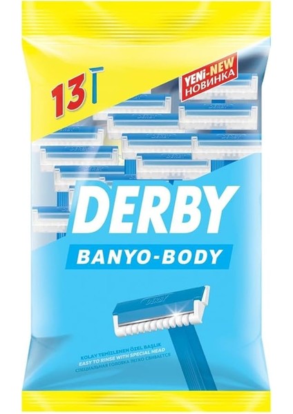 Tıraş Bıçağı Banyo Body 10+3