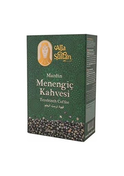 Alia Sultan Mardin Menengiç Kahvesi 250 G Paket - Otantik ve Geleneksel Zengin Lezzet - Yabani Antep Fıstığı Içerikli - Sakızımsı Tat - Mükemmel Aroma