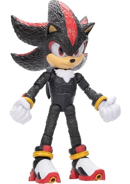 The Hedgehog Sonic 3 Film Aksiyon Figürleri 5 Inç Gölge Koleksiyoncu Oyuncak Figürü, Erkek Kız Çocuklar Için Yüksek Mafsallı - Resmi Lisanslı 3 Film Ürünü fırsatları