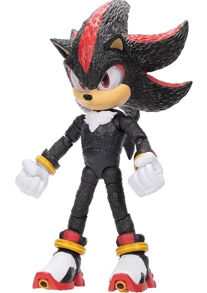 The Hedgehog Sonic 3 Film Aksiyon Figürleri 5 Inç Gölge Koleksiyoncu Oyuncak Figürü, Erkek Kız Çocuklar Için Yüksek Mafsallı - Resmi Lisanslı 3 Film Ürünü indirimleri