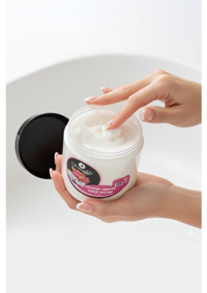 Ekvator Vanilya Aromalı El Ayak ve Vücut Bakım Peelingi 800 gr Canlandırıcı Etki