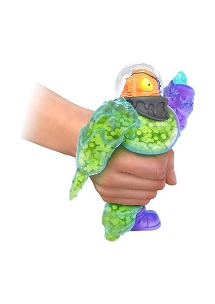 Of Goo Jıt Zu Deep Goo Sea - 2'si 1 Arada Balçık Gücüne Sahip 16,5 Cm'lik Kase Nefes Figürü; Süper Esnek ve Esnek fırsatları