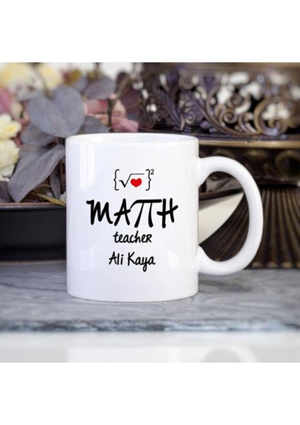 Kişiye Özel Isimli Matematik Öğretmeni Kupa fiyatları