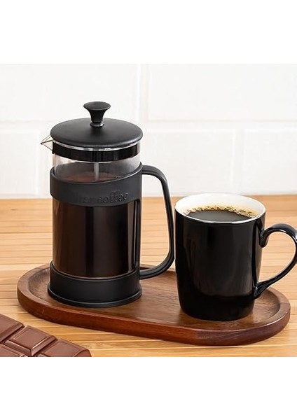 ET-00118 French Press Süzgeçli Bitki Çayı Demliği Kahve Presi - 400 ml modelleri