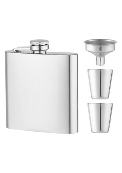 Huni Bardakları ile 8 Oz Hip Şişesi Seti En Iyi Adam Groomsman Sızdırmaz Kamp Yürüyüş Açık Alkol Paslanmaz Çelik Hediye Kutusu | Kalça Şişeleri (Yurt Dışından)