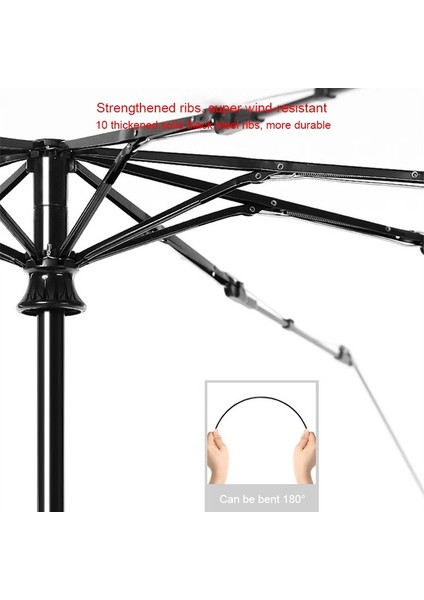 Mercedes Benz Amg W203 W206 W220 W205 W211 W212 10 Kemik Yağmur Koruması Geçirmez Anti-Uv Tam Otomatik Büyük Şemsiye Tianzerun (Yurt Dışından) modelleri