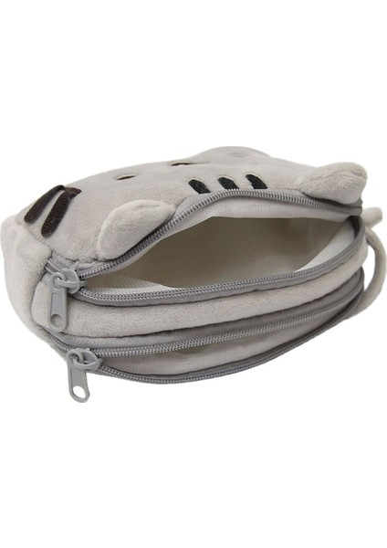 Sinley Karikatür Kedi Kalem Çantası Fermuarlı Sevimli Peluş Saklama Çantası Tianzerun (Yurt Dışından) fiyatları