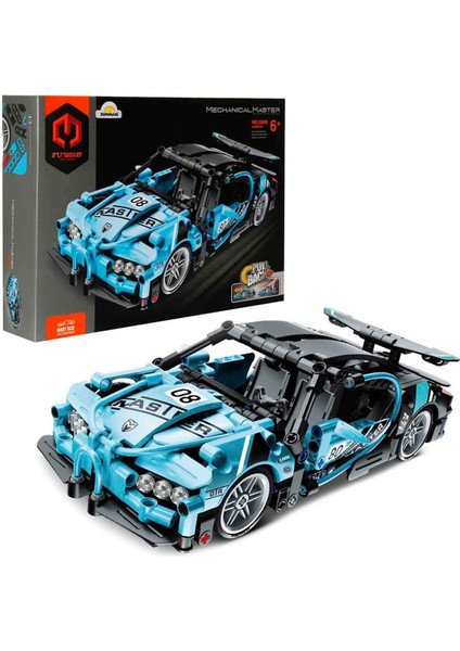 Çek Bırak Mavi Süper Araba 422 Parça – Montajlı Yarış Arabası, Koleksiyon ve Oyun Seti fiyatları