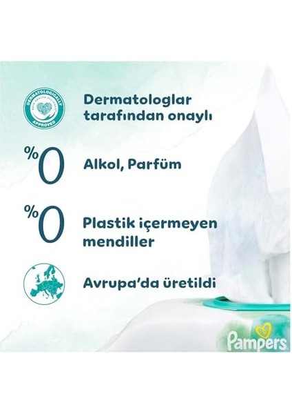 Prima Harmonie Aqua Islak Mendil 144 Yaprak (48 x 3 Paket)