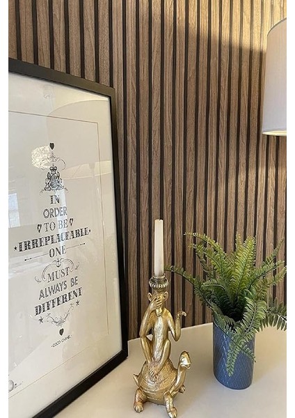 Home Zümrüt Exclusıve 7610 Lambiri Panel Ahşap Duvar Çıtası Desenli Duvar Kağıdı 5,30 M²