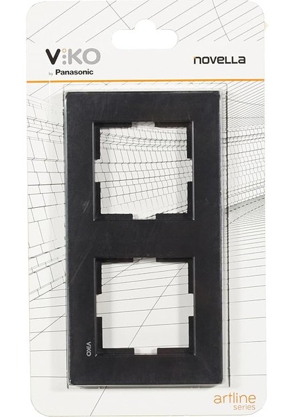 Novella Siyah Ikili Çerçeve