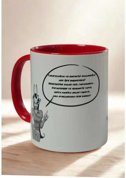 Balık Burcu Porselen Kupa – Astroloji ve Burç Temalı Kupa Bardak – Kişiye Özel Balık Burcu Hediyesi – Ruhsal ve Duygusal Balık Kupa fiyatları