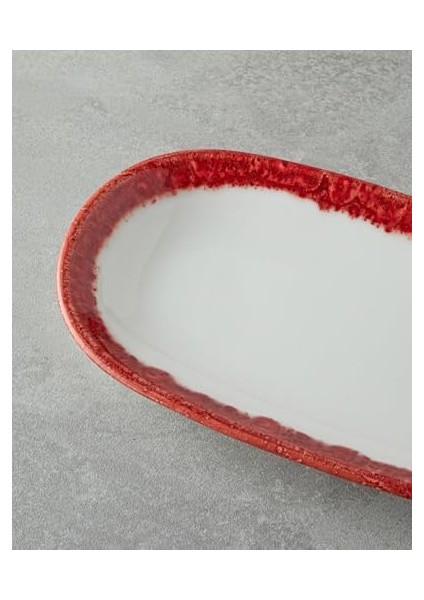 Larry Kayık Tabak 24 cm Kırmızı fiyatları