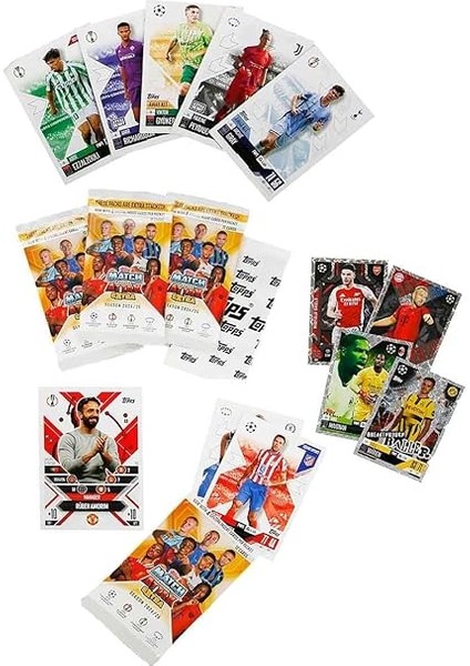 Match Attax Extra 24/25 Mega Multipack (52 Kart, 3 Rastgele x Factor Le Kartı ve Özel Imza Tarzı Pro-View Kartı Dahil!) fiyatları