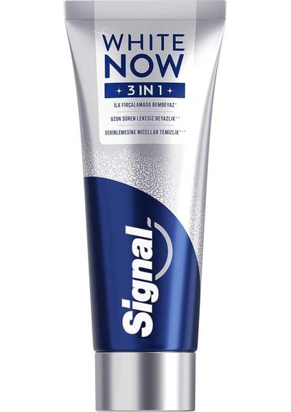 Signal White Now 3in1 Original Diş Macunu modelleri