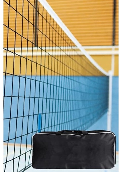 Filesi 9.6 Metre Profesyonel Çantalı Taşınabilir Pratik Çelik Gergili Voleybol Ağı modelleri