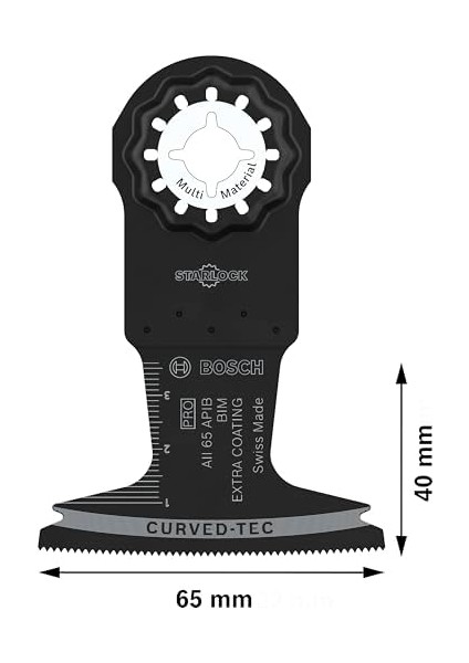 10X Pro Aıı 65 Apıb Daldırmalı Kesim Testere Bıçağı (Çivili Ahşap, Metal Sandviç, Genişlik 65 Mm, Professional Aksesuar Çok Fonksiyonlu Makine) modelleri