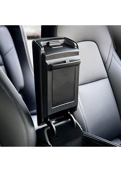 Tesla Model Y ile Uyumlu Kol Dayama Arka Saklama Kutusu V2 modelleri