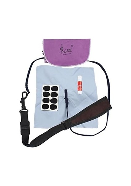 5'i 1 Arada Saksafon Seti, Boyun Askısı, 2 x Temizleme Bezi, Ağızlık ve Mantar Yağı fiyatları