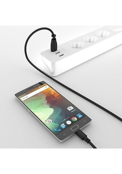 – Mikro USB Kablosu – 3x 1,5m (Usb 2.0, Şarj, Veri Kablosu, Siyah) fırsatları