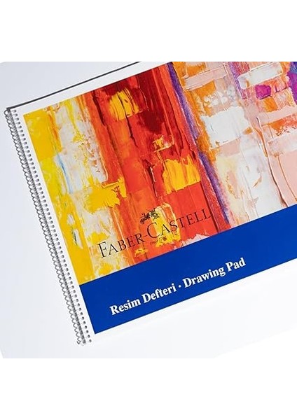 Resim Defteri, 25X35 Cm, 30 Yaprak, Sert Karton Kapak, Spiral Cilt, 120G Kaliteli Kağıt, Kolay Koparılabilen Sayfalar, Boyama Teknikleri Kılavuzu Içerir fiyatları