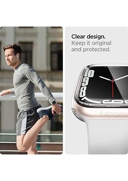 45MM (Seri 9/8/7) Kılıf Ultra Crystal Clear - ACS04611 modelleri