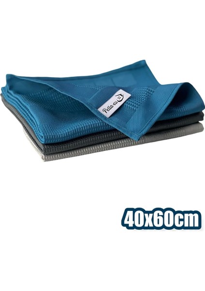 Temizlik Bez Mikrofiber Cam Bez 3 Parça Genel Temizlik Bezi Mutfak Banyo Yüzey 40X60CM indirimleri