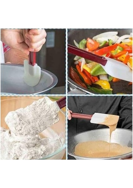 Silikon Spatula - Pasta Kreması Spatulası - Plastik Saplı - 25 cm fiyatları
