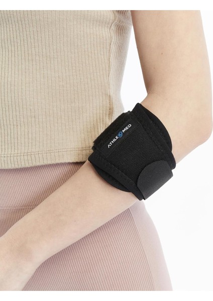 Athlex Med Epikondilit Bandajı – Ayarlanabilir Dirsek Bandı, Neopren Malzeme, Kompakt Tasarım ile Günlük ve Aktif Kullanım Için Hafif Destek fiyatları