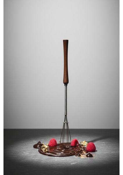 Morwood Akasya Saplı Mini Artisan Çırpıcı 22 cm