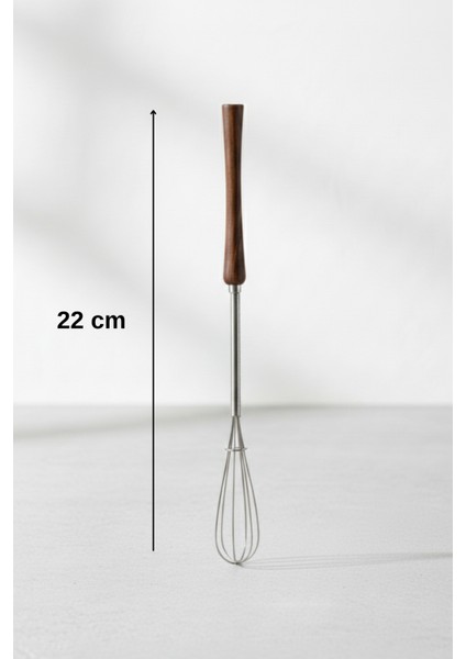 Morwood Akasya Saplı Mini Artisan Çırpıcı 22 cm