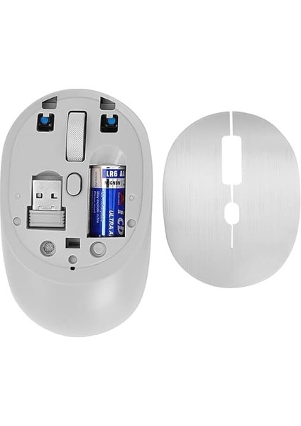 M231 V5.0 Bluetooth & Wireless 2,4ghz Sessiz Kablosuz Mouse Beyaz Pc Laptop Tv Mac Uyumlu modelleri