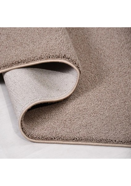 Casla Modern Kahverengi Polyester Kaydırmaz Tabanlı Makine Halısı fırsatları