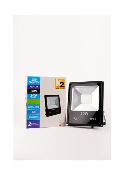 30W Slim Döküm Smd LED Projektör 6500K Beyaz Işık fiyatları